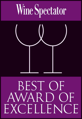 Wine Spectator Award of Excellence
